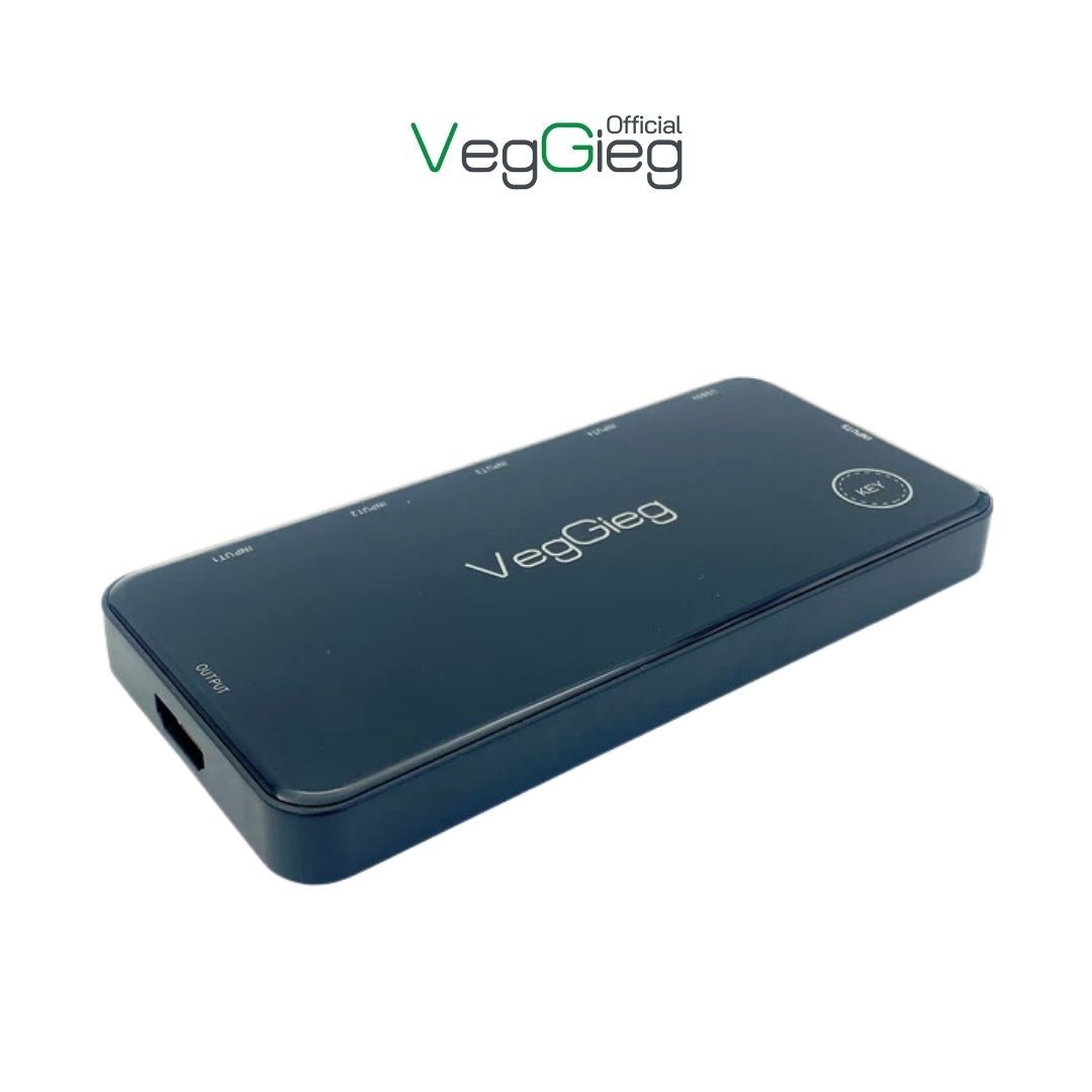 Bộ gộp HDMI 5 thiết bị vào 1 VegGieg V-HD05