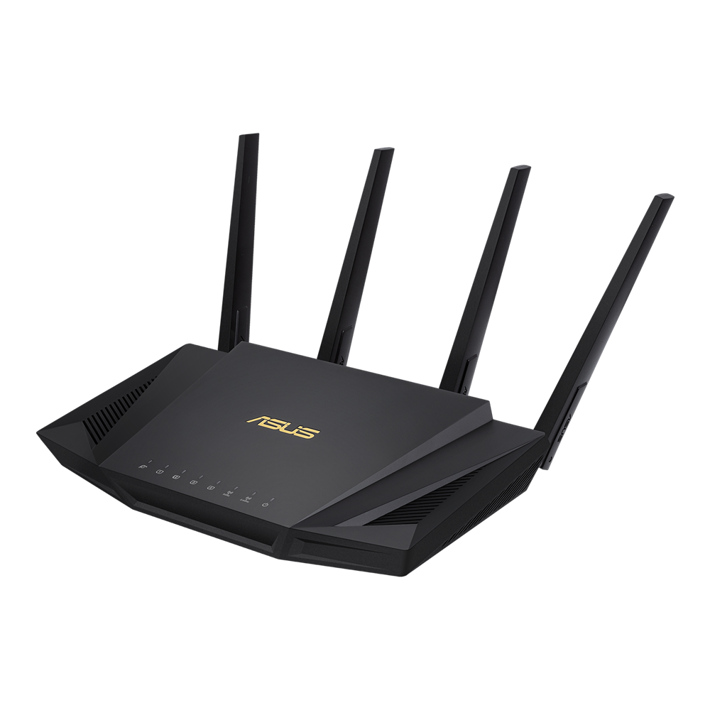 Router Wifi 6 ASUS RT-AX58U gaming Băng tần kép 3000mpbs