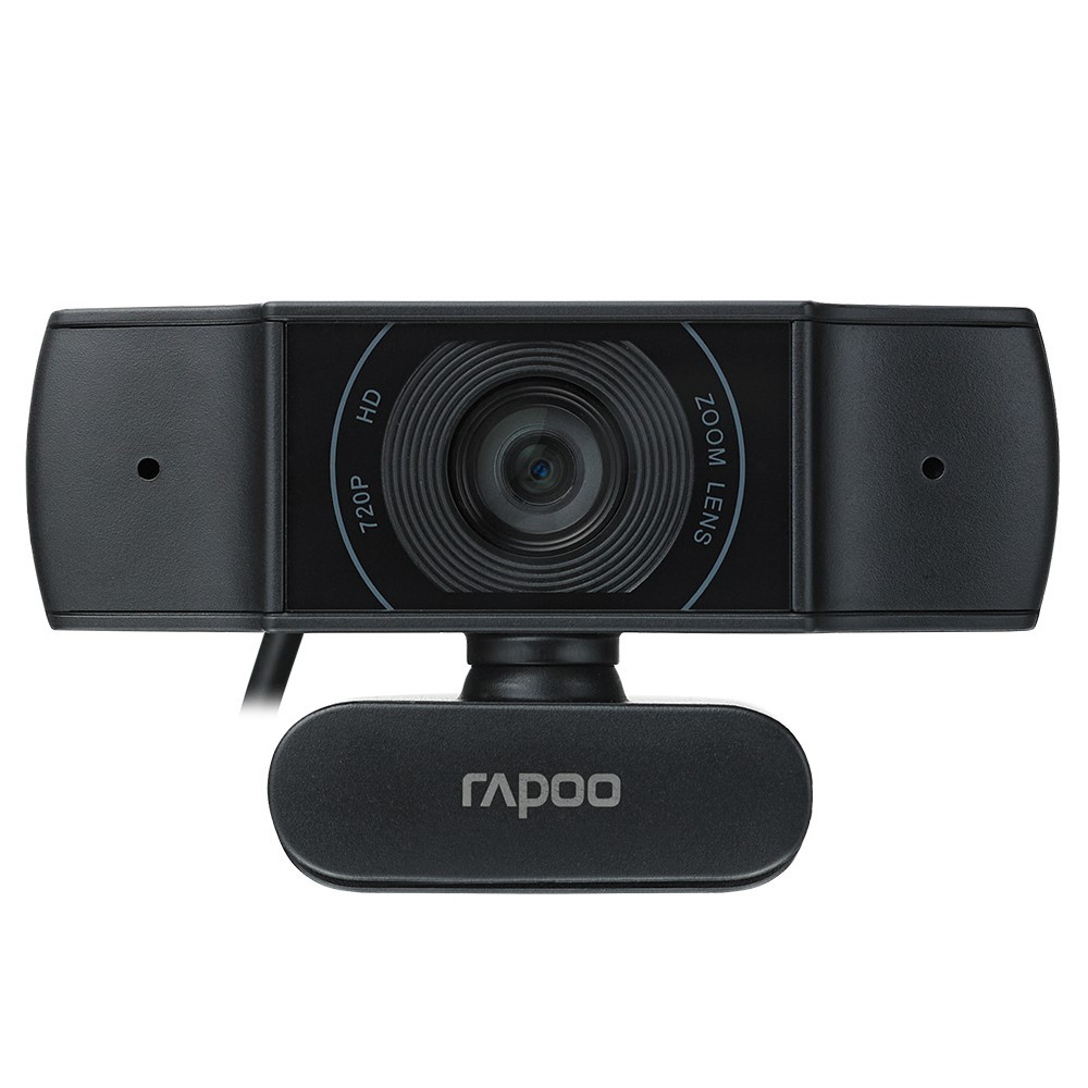 Webcamera của máy tính màu đen Rapoo C200