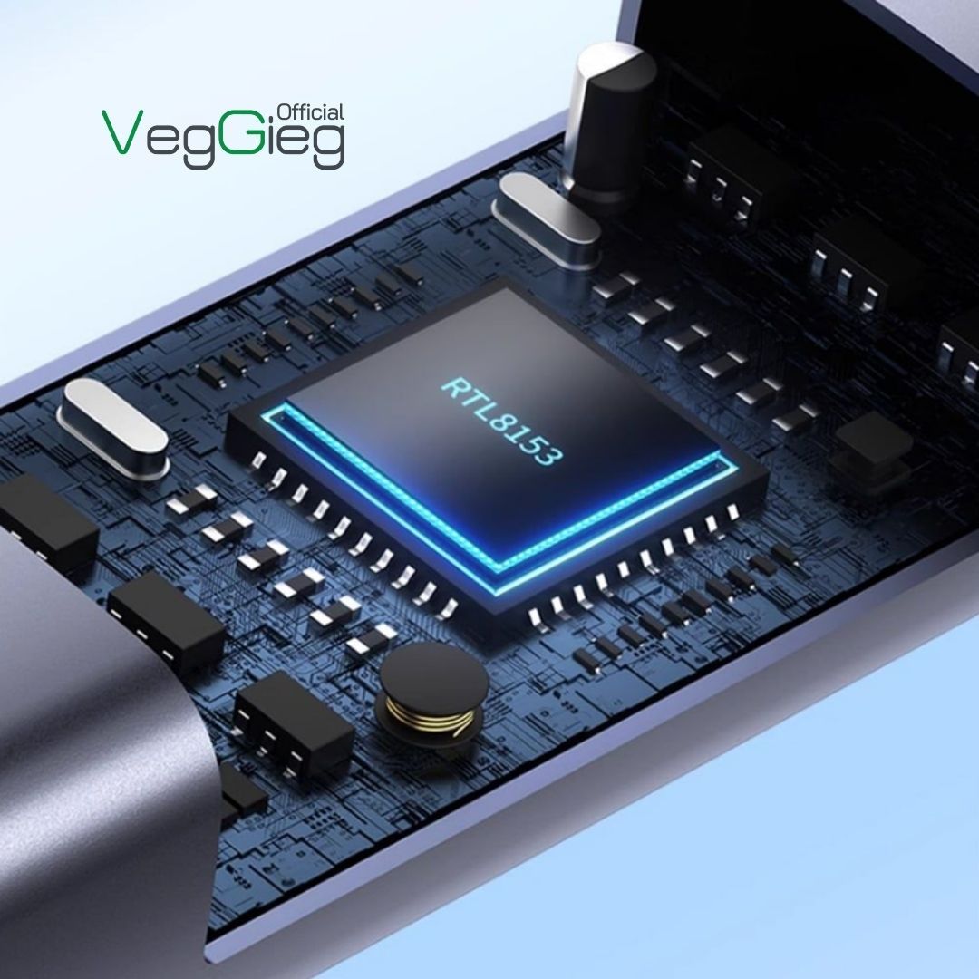 Cáp Chuyển Type-C 3.0 sang LAN VegGieg V-K308