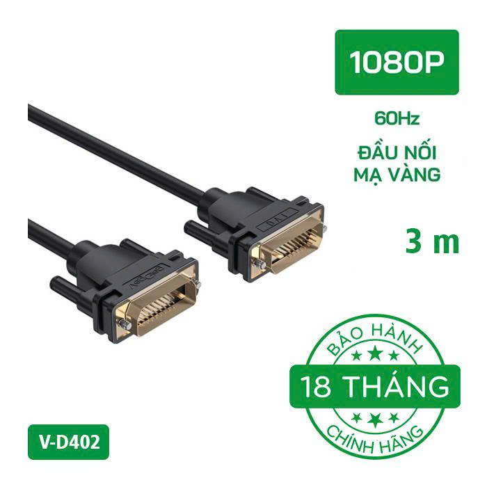 Cáp DVI 24+1 VegGieg V-D401 (dài 1,5 - 3m)