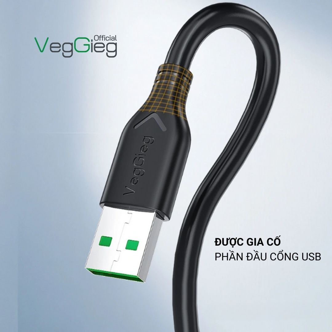 Cáp máy in USB 2.0 VegGieg V-U205 (1,5 - 10m)