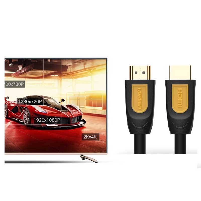 Dây HDMI Dẹt Chuẩn 2.0 Hỗ Trợ 4K@60Hz Ugreen HD101