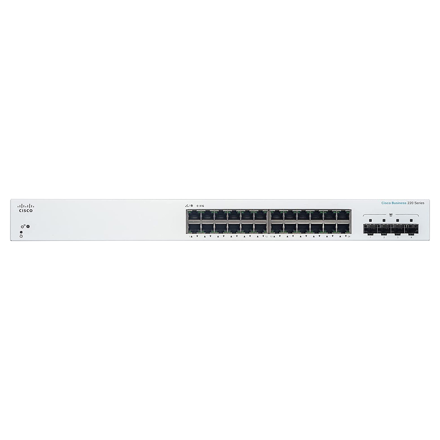 CBS220 Smart 24-port GE, 4 Gigabit SFP - CBS220-24T-4G-EU