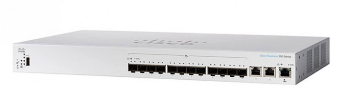 CBS350 Managed 12-port 10G SFP+, 2x10G copper (combo with 2 x SFP+) - CBS350-12XS