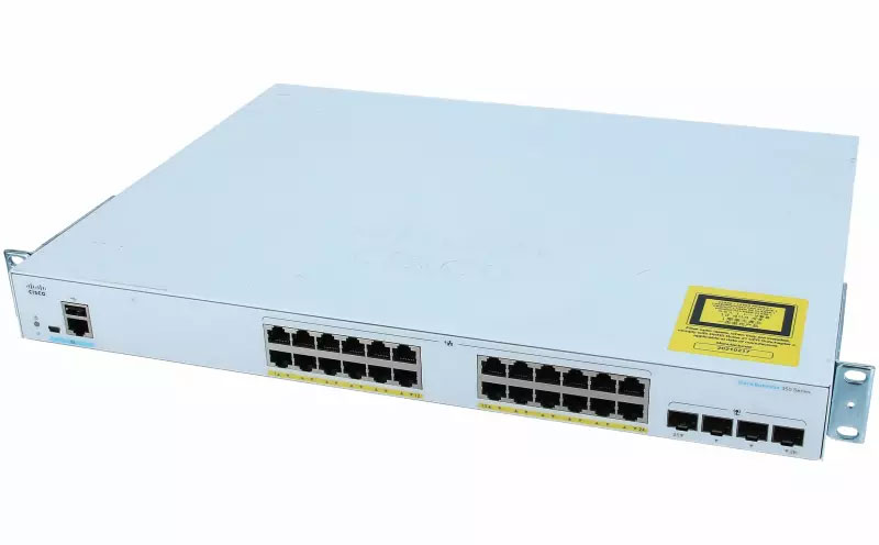 Cisco CBS350 Managed 24-port GE, Full PoE, 4x1G SFP - CBS350-24FP-4G-EU