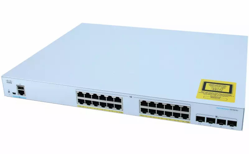 Cisco CBS350 Managed 24 cổng GE, Full PoE, 4x10G SFP + - CBS350-24FP-4X-EU