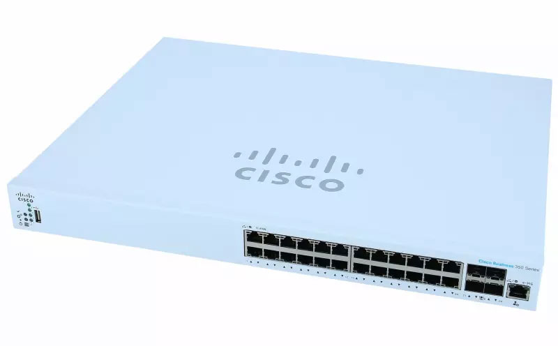 CBS350 Managed 24-port 10GE, 4x10G SFP+ (combo with 4 x 10G copper ports) - CBS350-24XT