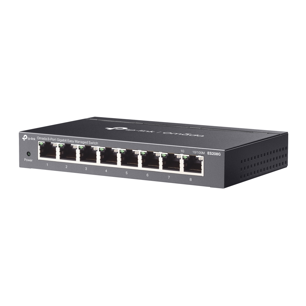 Omada Easy Managed Switch 8 cổng Gigabit ES208G