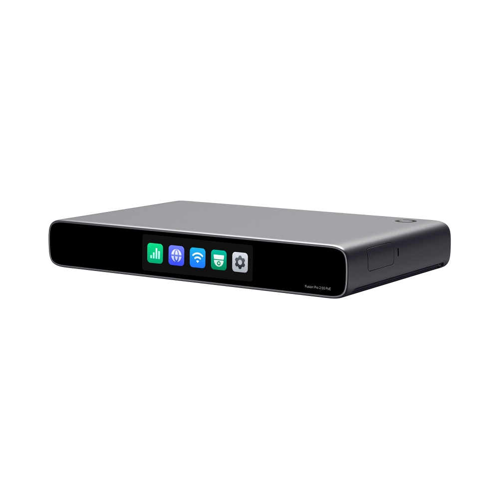Omada Fusion Pro 2.5G PoE Gateway Tích Hợp Khay SSD