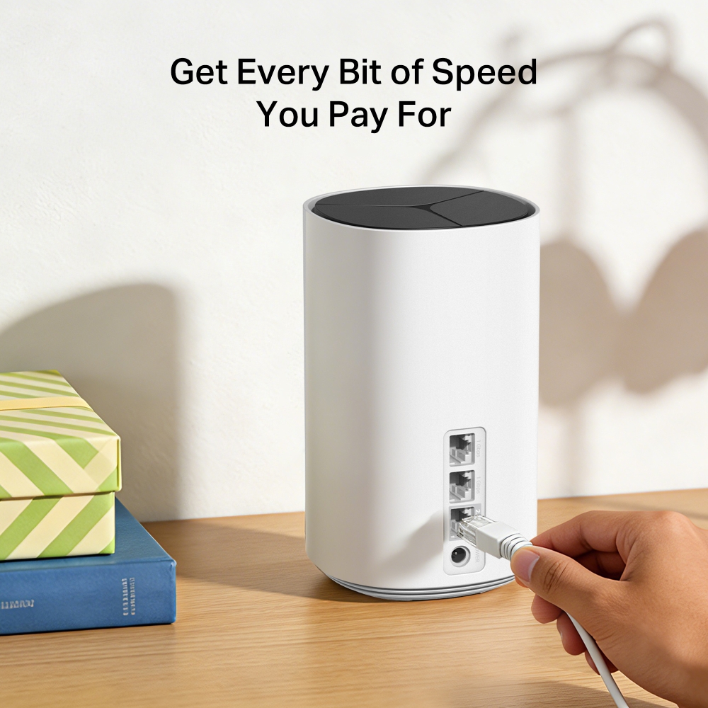 Hệ Thống Mesh Wi‑Fi 6 Mercusys AX3000 Toàn Bộ Nhà Halo E85X