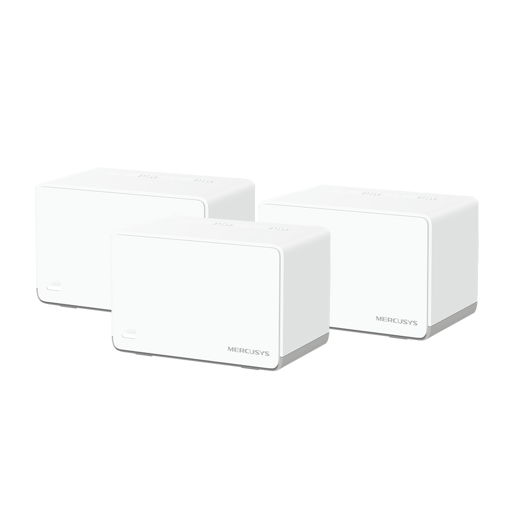 Bộ phát WiFi Mesh Mercusys Halo H70X Cho Gia Đình AX1800
