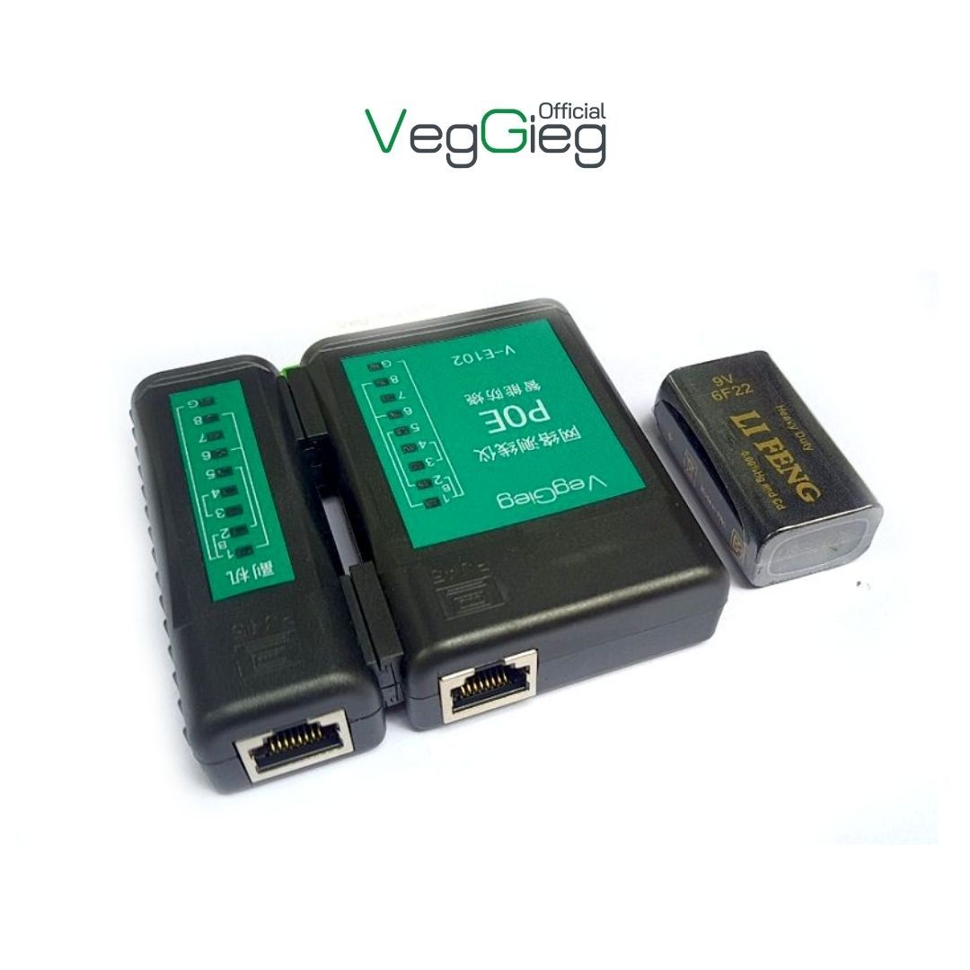 Hộp test cáp mạng RJ45/RJ11 VegGieg V-E102