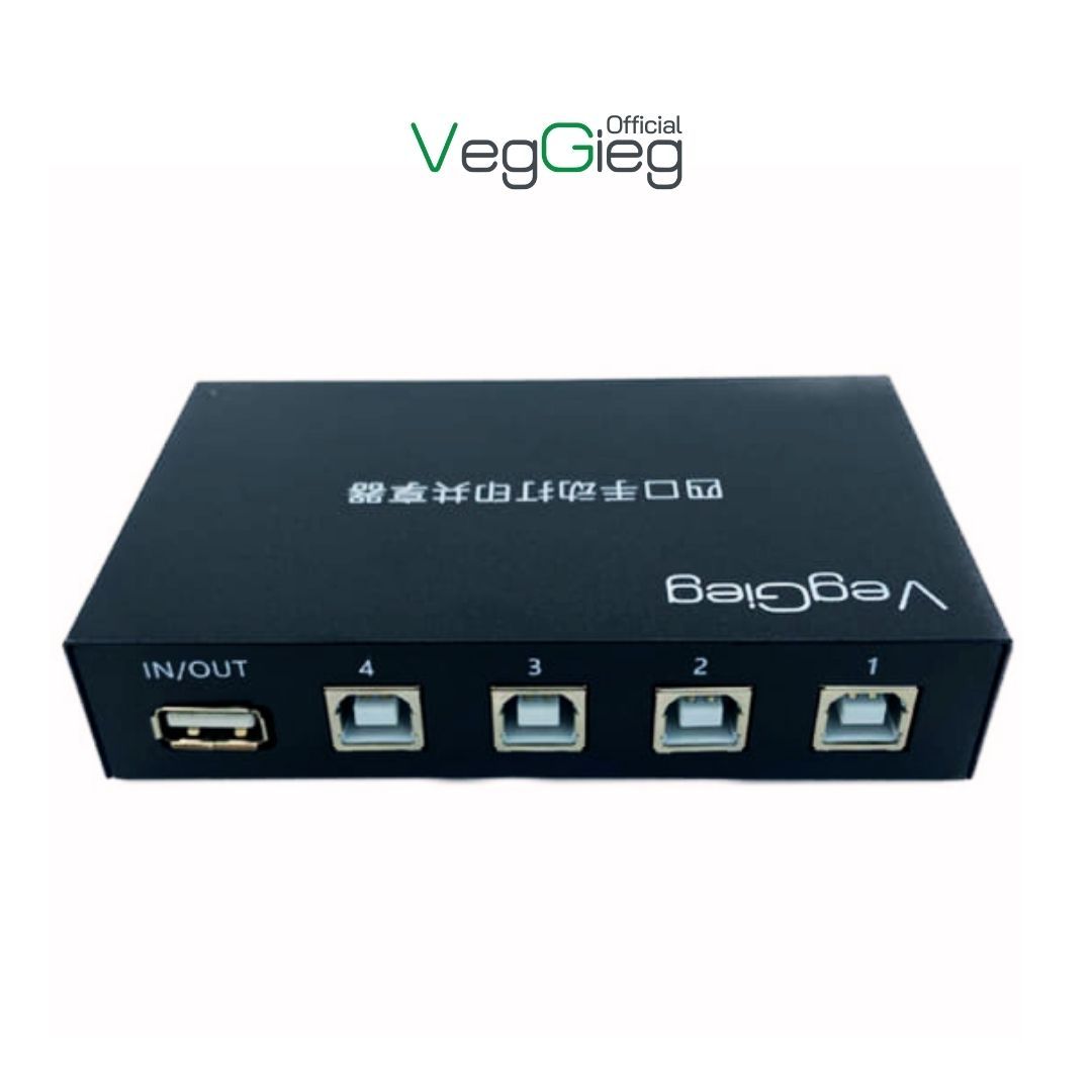 Bộ Chia Máy in VegGieg 1 ra 4 Bấm Công Tắc V-F402