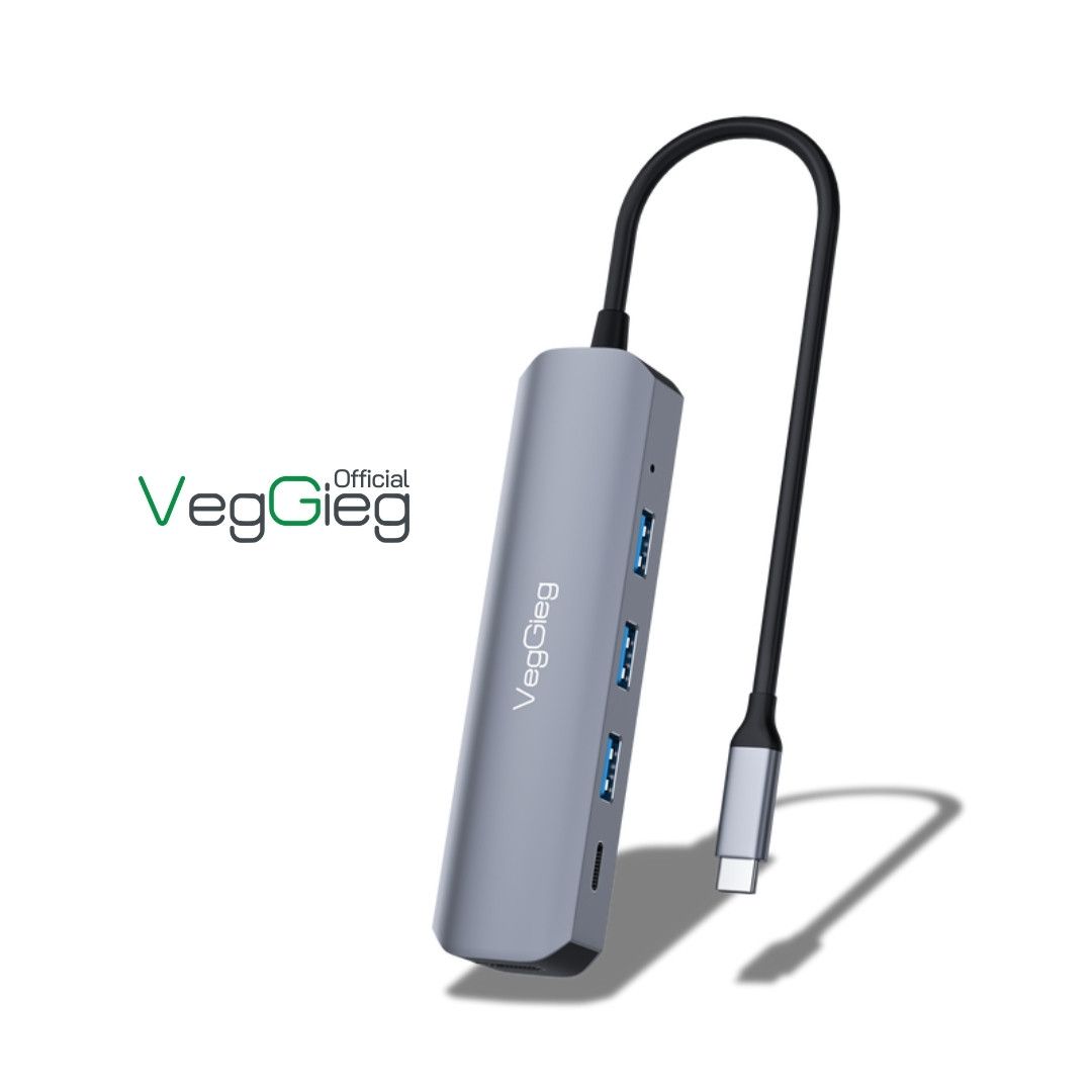 Hub chuyển đổi Type C - 5 in 1 - V-TC05H