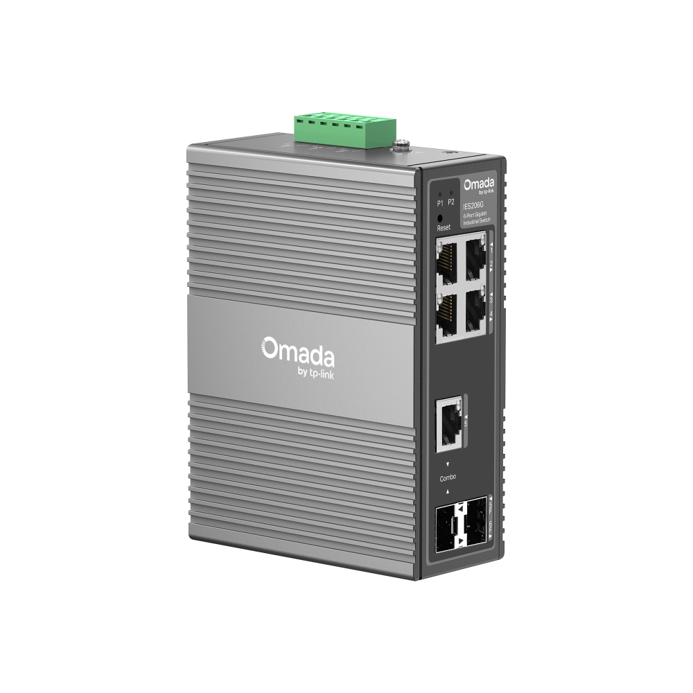 Bộ chuyển mạch công nghiệp 6 cổng Gigabit Easy Managed Omada IES206G (Không PoE)