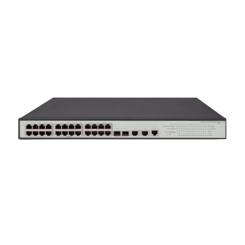 HPE OfficeConnect 1950 24G 2SFP+ 2XGT PoE+ (370W) Switch - JG962A