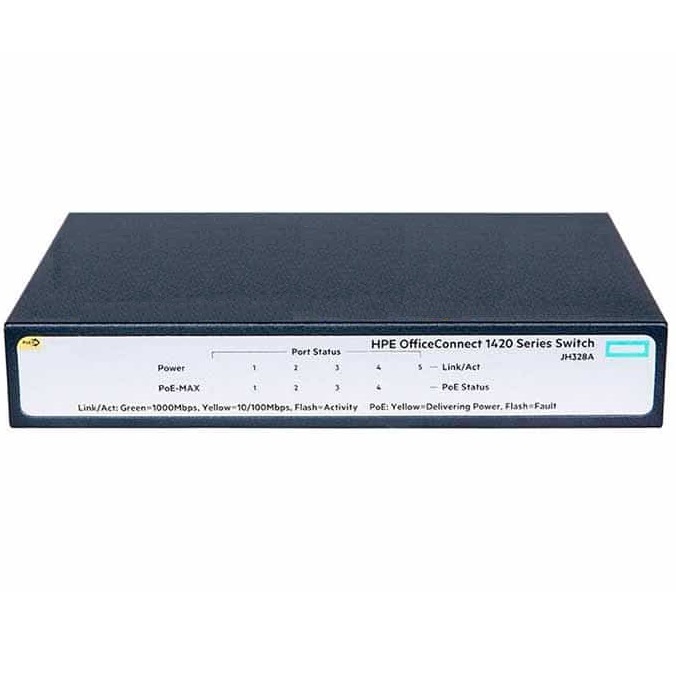 HPE OfficeConnect 1420 5G POE+ (32W) Switch - JH328A