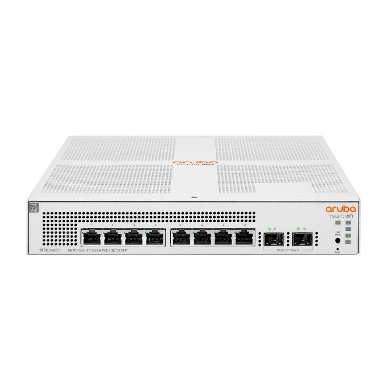 Aruba Instant On 1930 8G Class4 PoE 2SFP 124W - JL681A