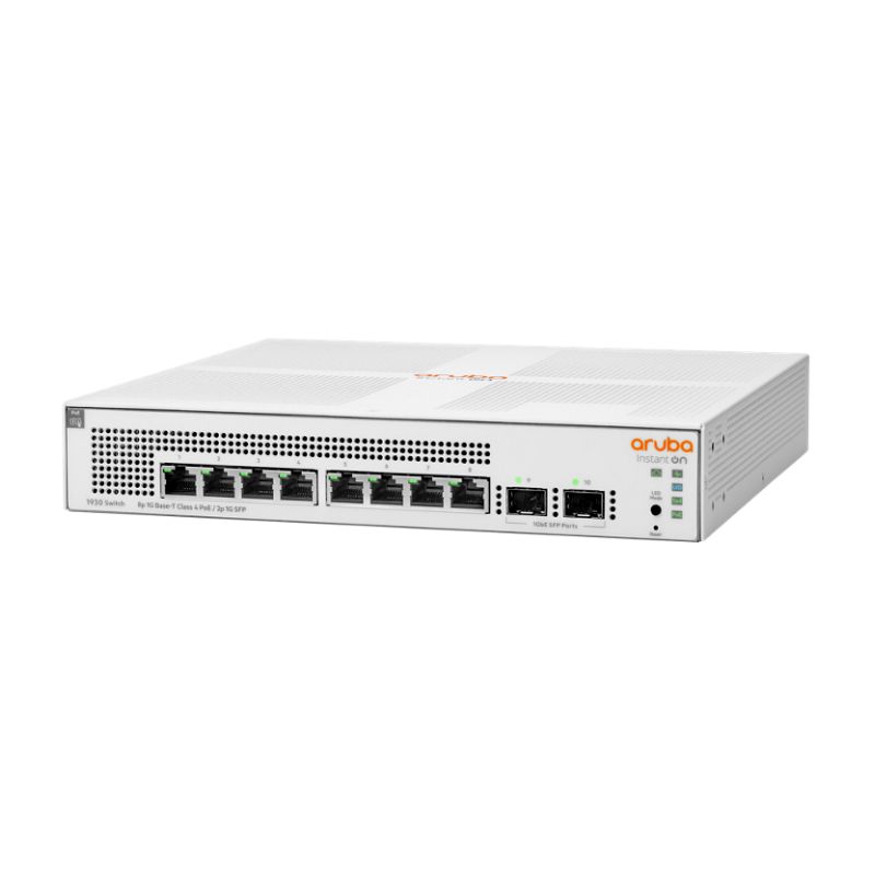Aruba Instant On 1930 8G Class4 PoE 2SFP 124W - JL681A
