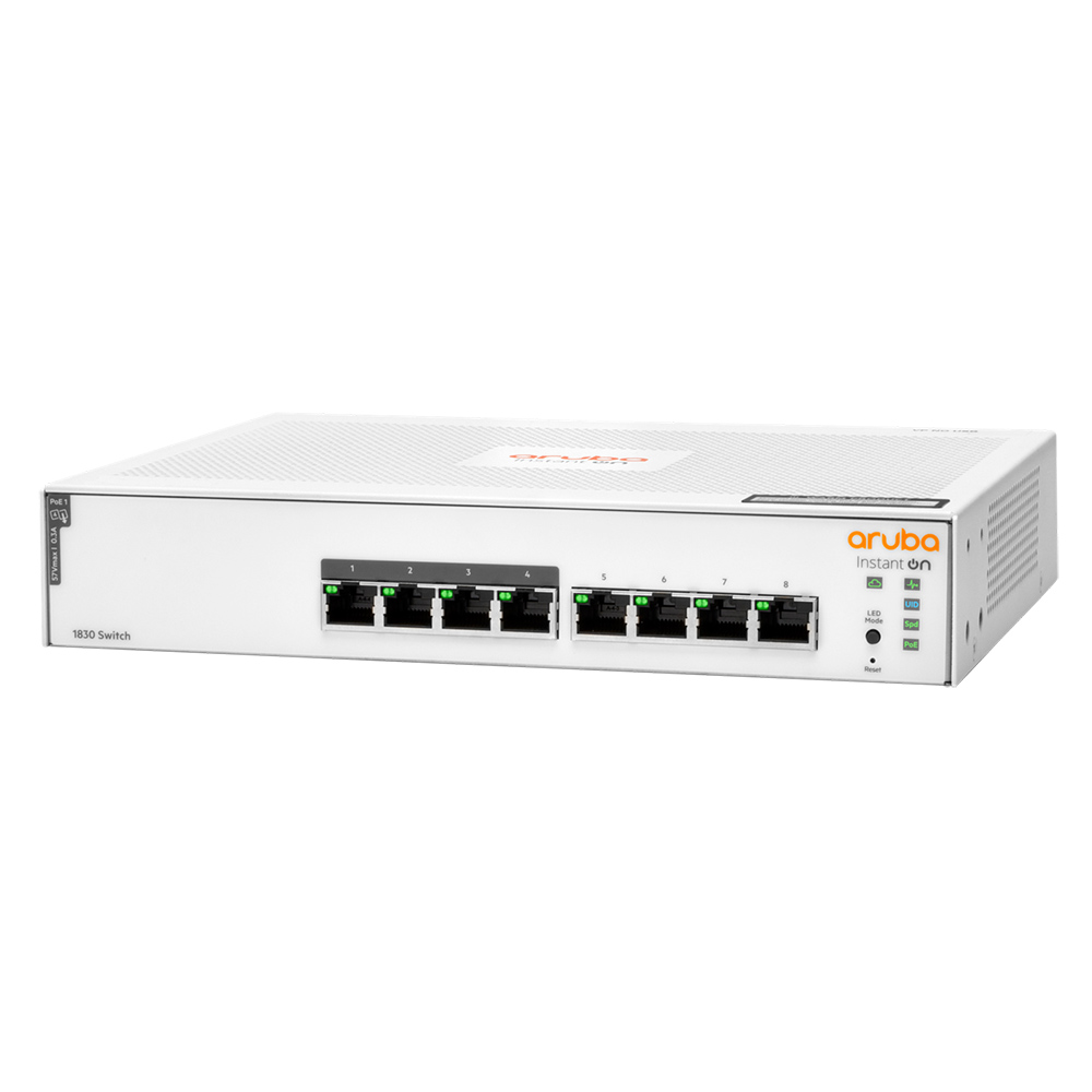 Aruba Instant On 1830 8G 4p Class4 PoE 65W Switch - JL811A