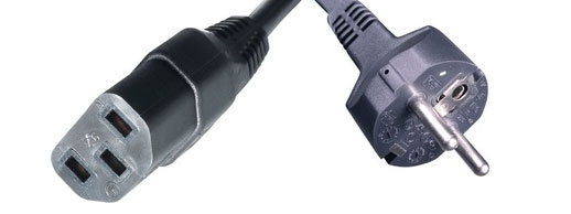 Cáp Nguồn HPE PC-AC-EC Continental Euro AC Power Cord JW118A