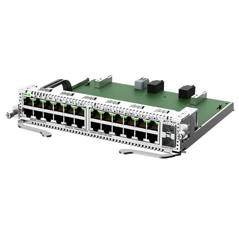 Bộ Module Switch Ruijie M6000-24GT2XS, 24-Port GE RJ45, 2-port 10G SFP+