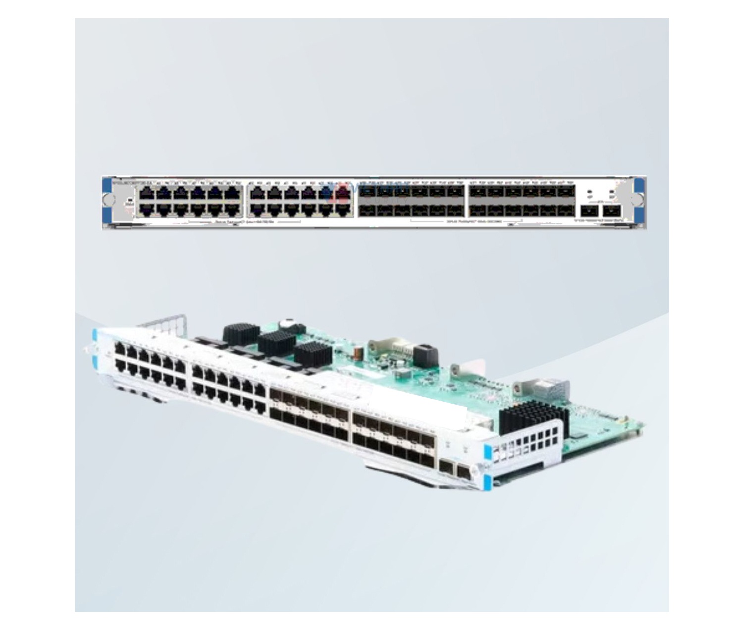 Bộ Module Switch RUIJIE M7000-24GT24SFP2XS-EA | Có 24-Port GE RJ45,24- Port SFP, 2-Port 10G SFP+, Công suất ≤80W