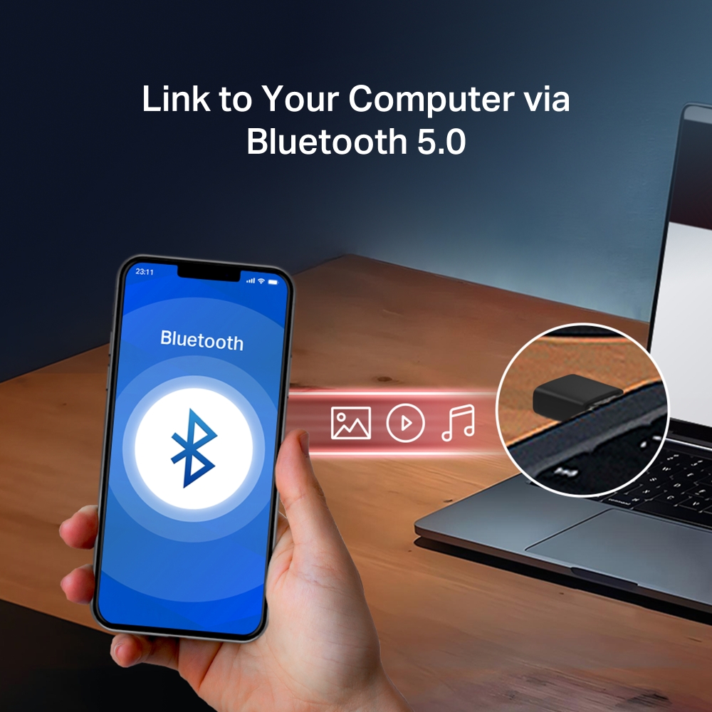 Bộ chuyển đổi USB Wi-Fi Bluetooth Nano AC650 MA20NB