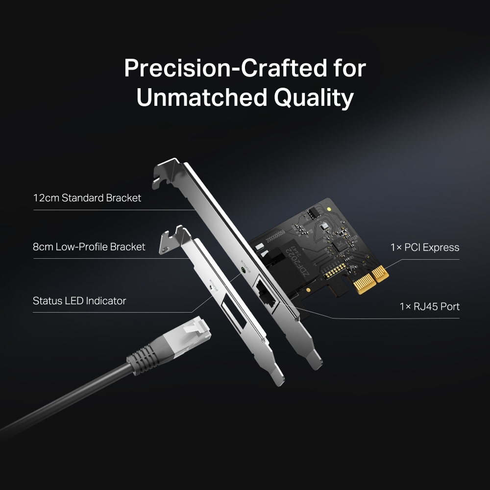 Card Mạng Gigabit PCle Mercusys MA210E