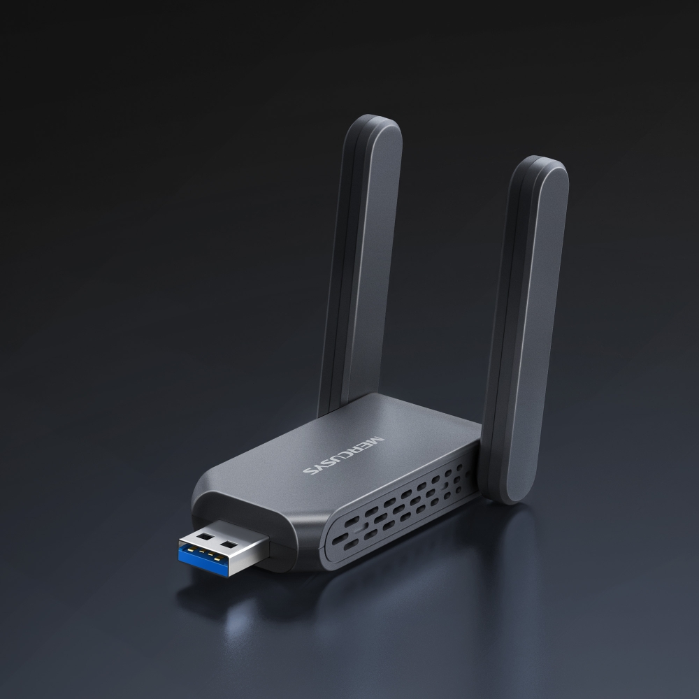 USB Thu Sóng Wi-Fi 7 Anten Độ Lợi Cao BE6500 MA37BEH