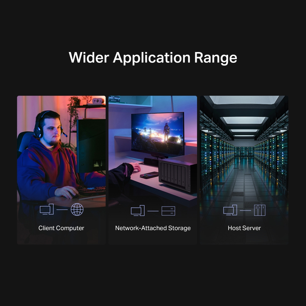 Bộ chuyển đổi mạng PCIe 10 Gigabit Mercusys MA510E