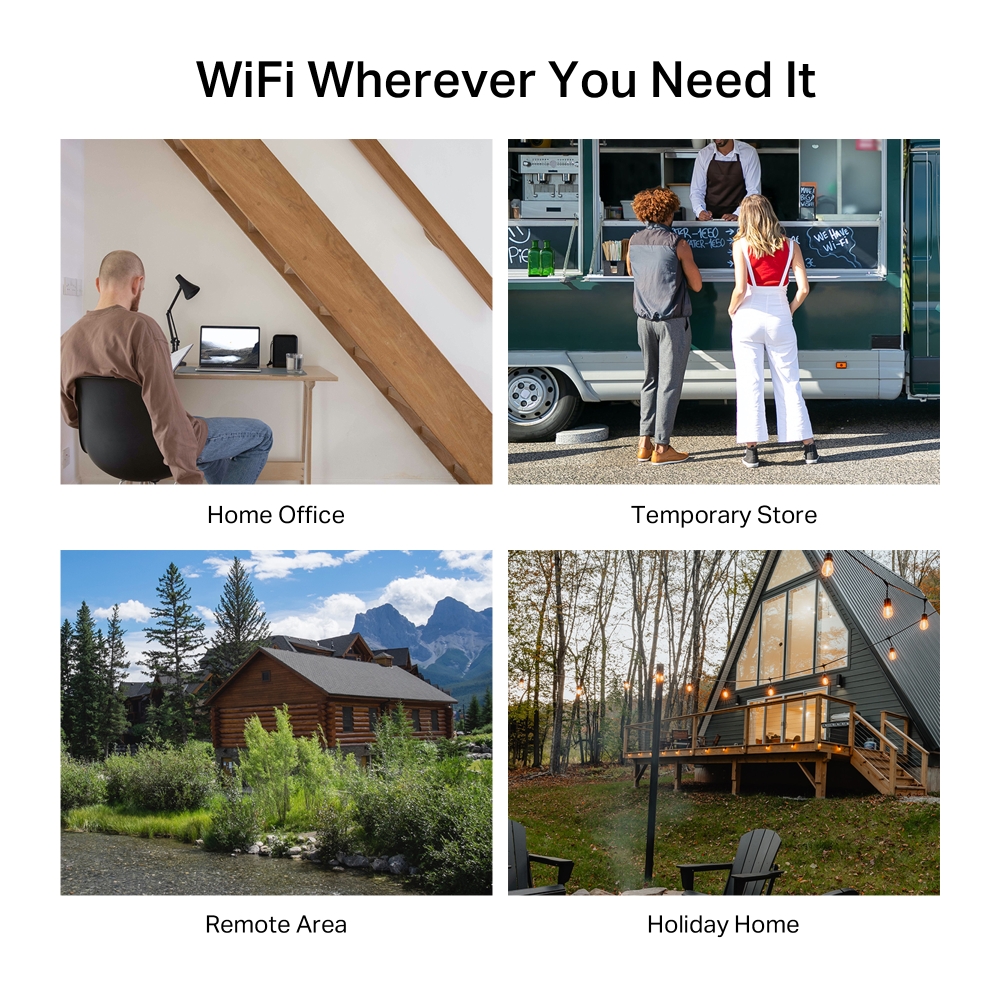 Bộ phát Router Mercusys AC1200 Gigabit Băng Tần Kép Hỗ Trợ 4G+ Cat6 MB235-4G