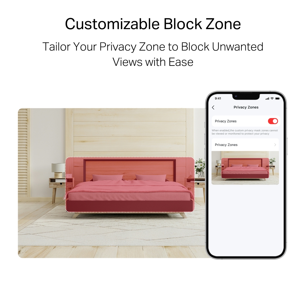 Camera Wi-Fi An Ninh Gia Đình Quay Quét Mercusys MC210