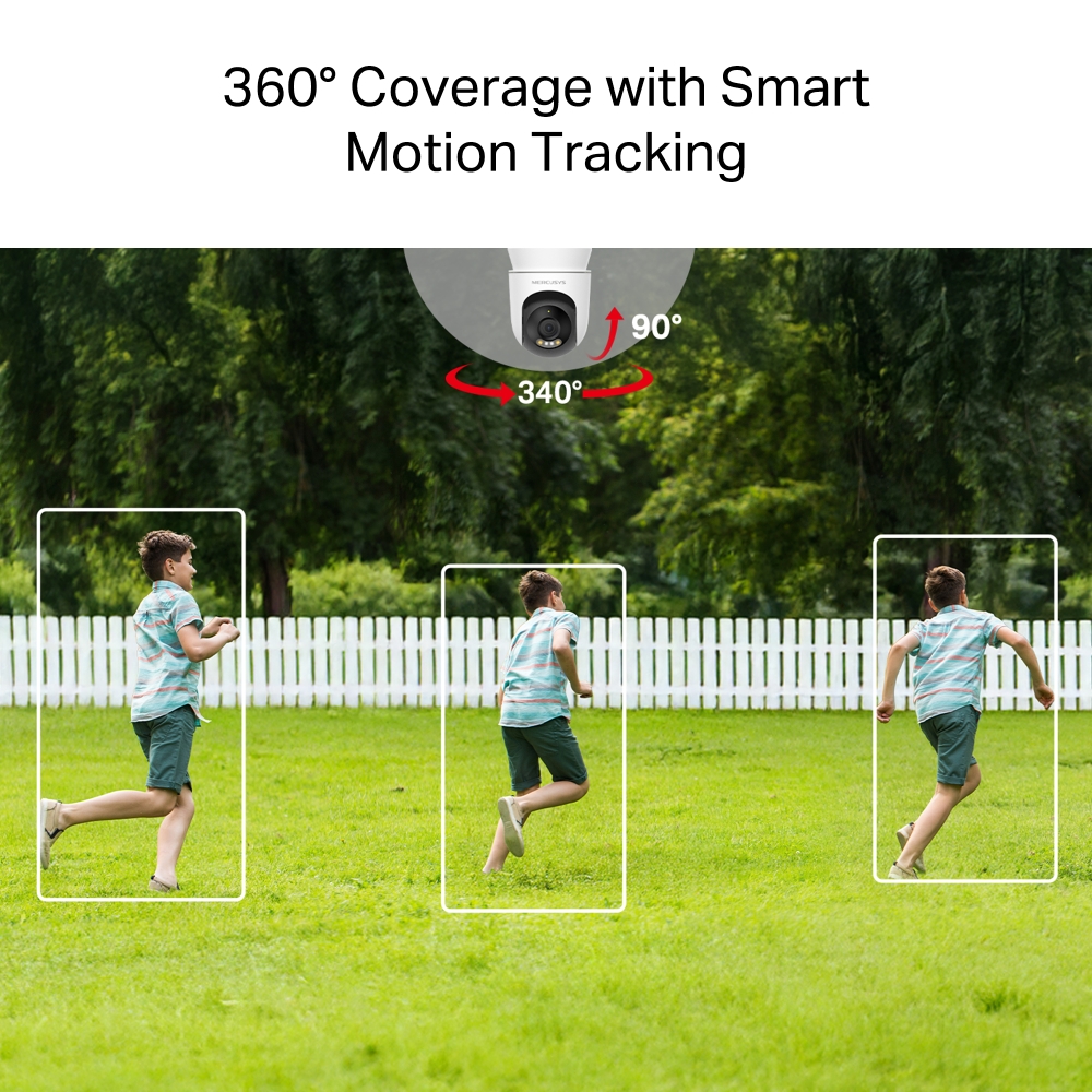 Camera Wi-Fi An Ninh Quay Quét Ngoài Trời Mercusys MC500