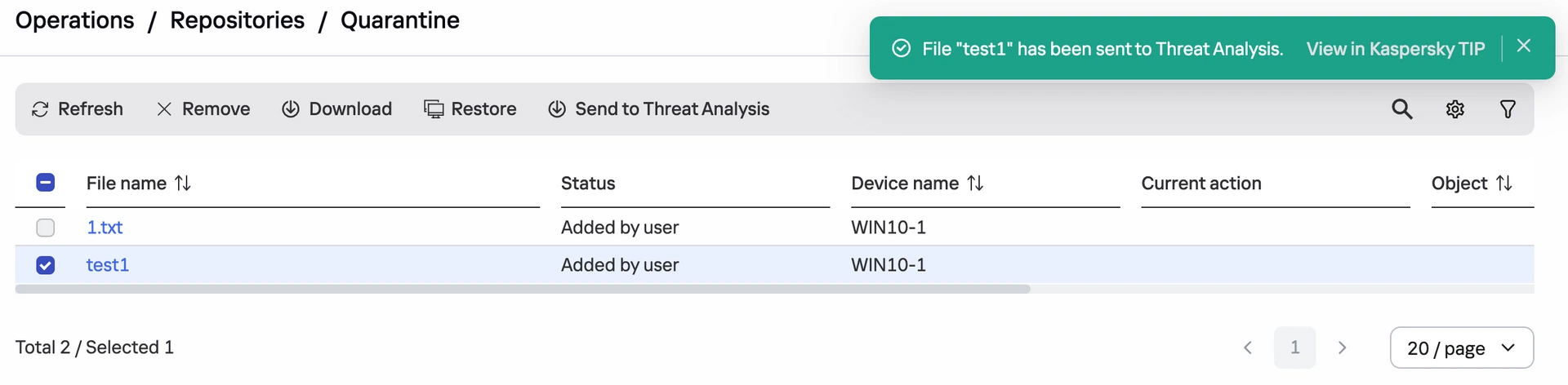 Kaspersky Next XDR Optimum