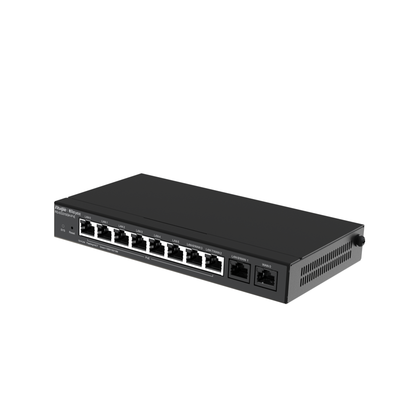 RG-EG310GH-P-E, Router POE có quản lý đám mây hiệu suất cao Reyee 10 cổng