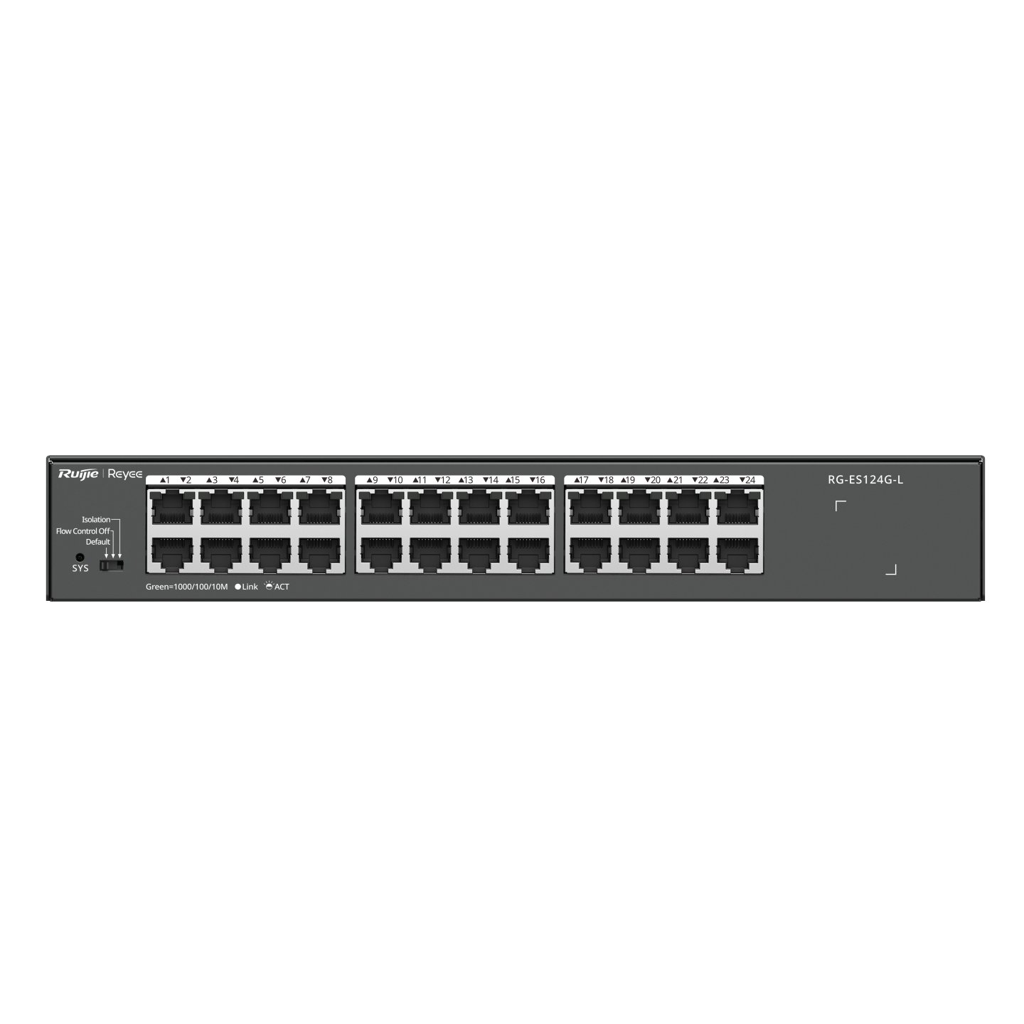 Unmanaged switch 24 cổng RUIJIE RG-ES124G-L 10/100/1000 Mbps