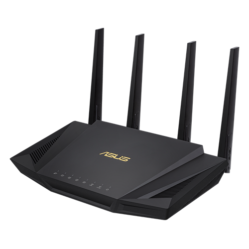 Router Wifi 6 ASUS RT-AX58U gaming Băng tần kép 3000mpbs