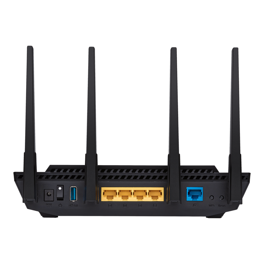 Router Wifi 6 ASUS RT-AX58U gaming Băng tần kép 3000mpbs