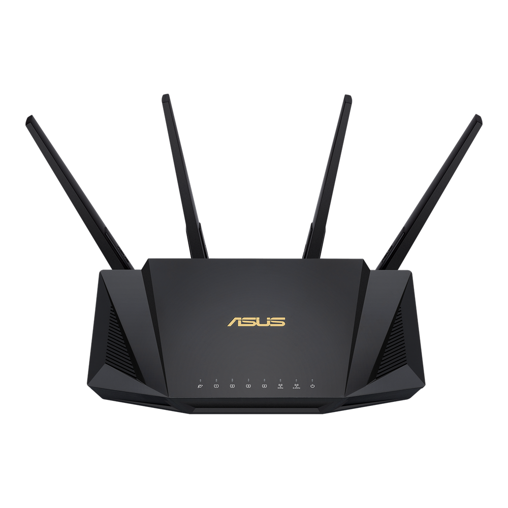 Router Wifi 6 ASUS RT-AX58U gaming Băng tần kép 3000mpbs