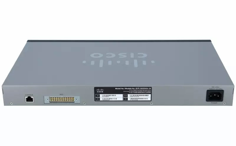 Cisco 24-Port Gigabit Stackable Managed Switch - SG550X-24-K9