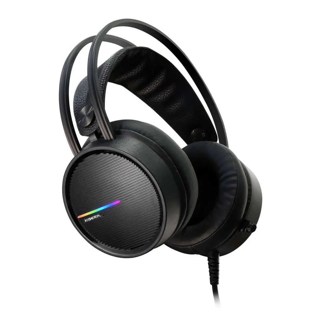 Tai nghe XIBERIA Q4 Virtual 7.1 RGB Lighting BLACK ICAFE GAMING