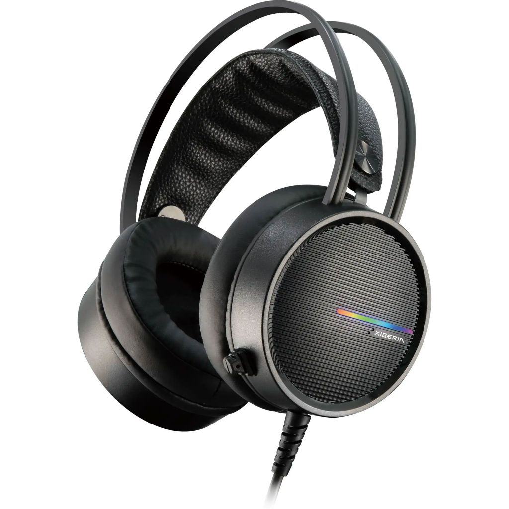 Tai nghe XIBERIA Q4 Virtual 7.1 RGB Lighting BLACK ICAFE GAMING