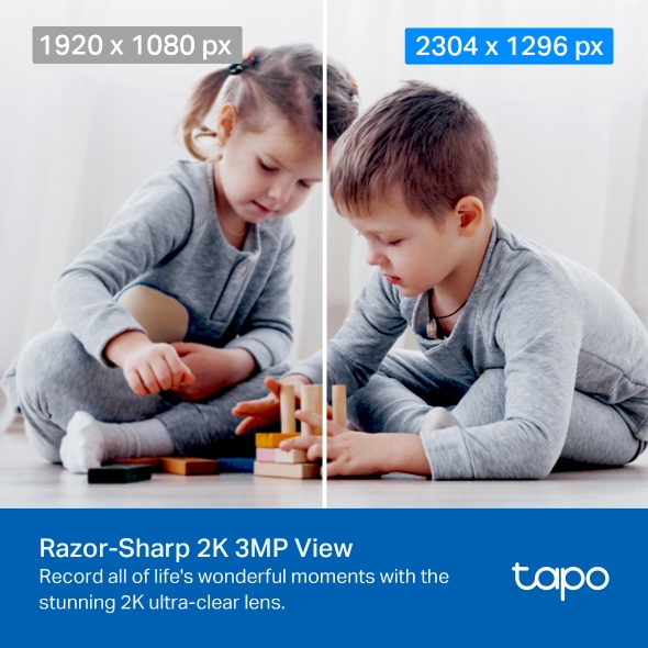 Camera WI-Fi An Ninh Cho Gia Đình Quay Quét Tapo C210P2