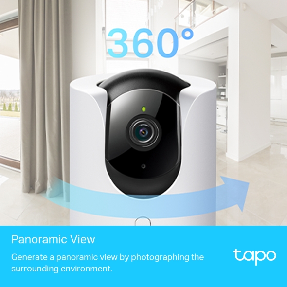 Camera WiFi TP-Link Quay Quét 360 độ 4MP Tapo C225