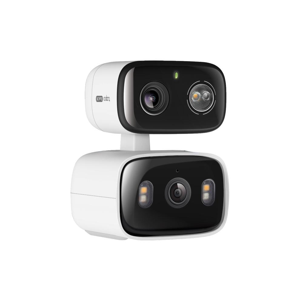 Camera An Ninh Quay Quét Hai Ống Kính Trong Nhà/Ngoài Trời Tapo C246D