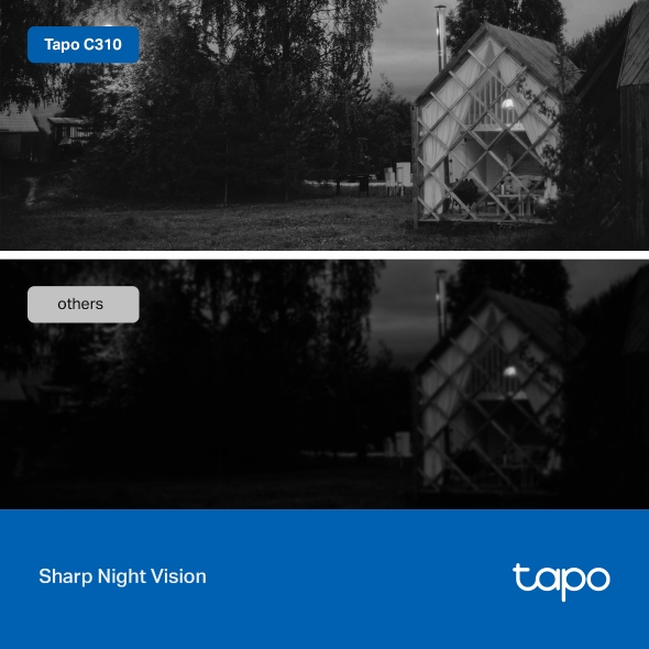 Camera Wi-Fi TP-Link Ngoài Trời 3MP Tapo C310