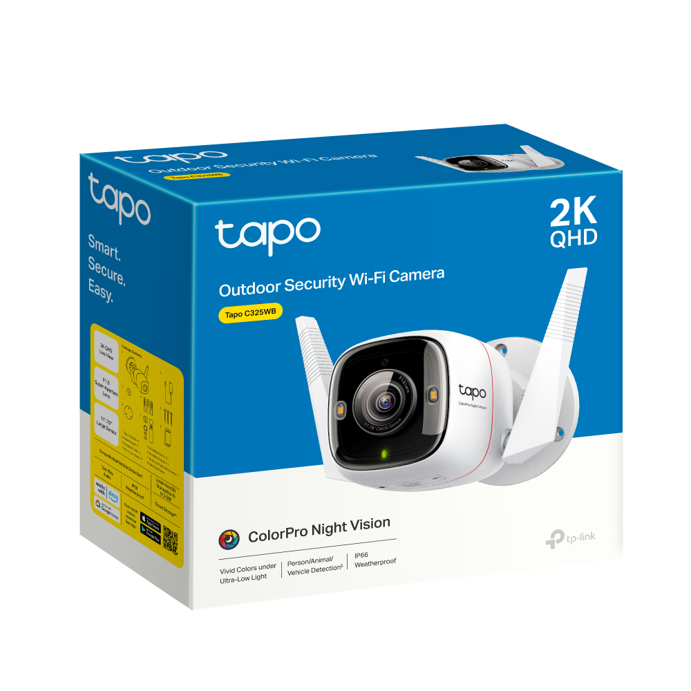 Camera WiFi TP-Link Ngoài Trời Tapo C325WB