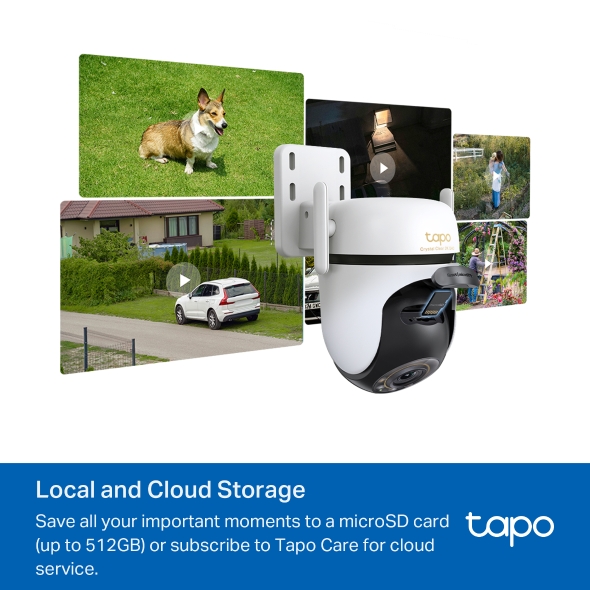 Camera  WiFi TP-Link Quay Quét Ngoài Trời 360 5MP Tapo C530WS